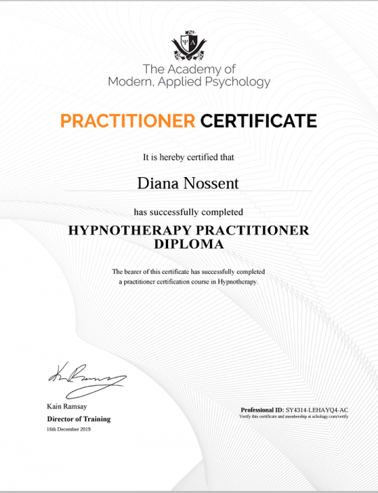 Diploma-certificate Hypnotherapy.png